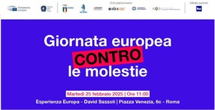 Presentazione Giornata Europea contro le molestie